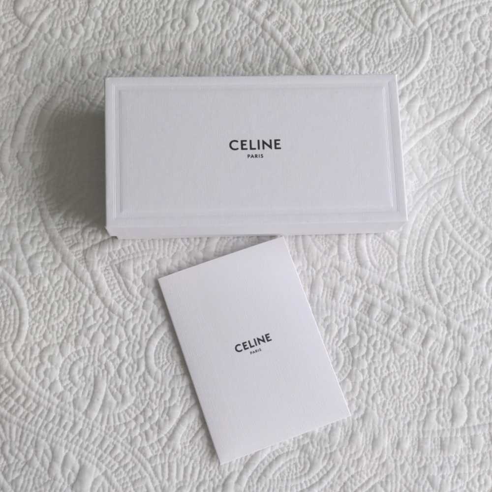Celine Box + Receipt Envelope